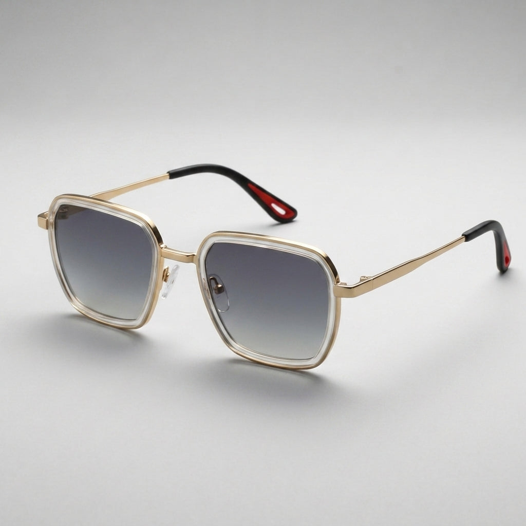 Gatsby Retro Large Frame Sunglasses