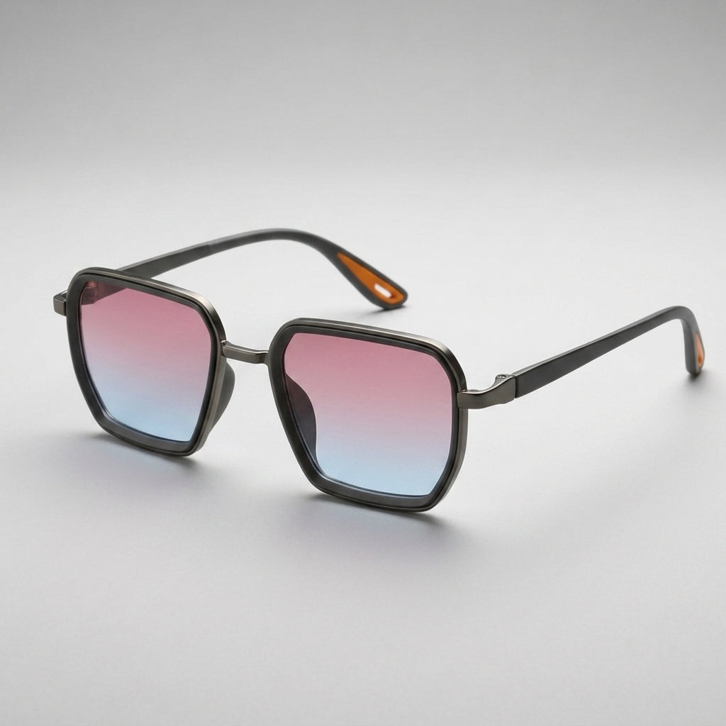 Gatsby Retro Large Frame Sunglasses