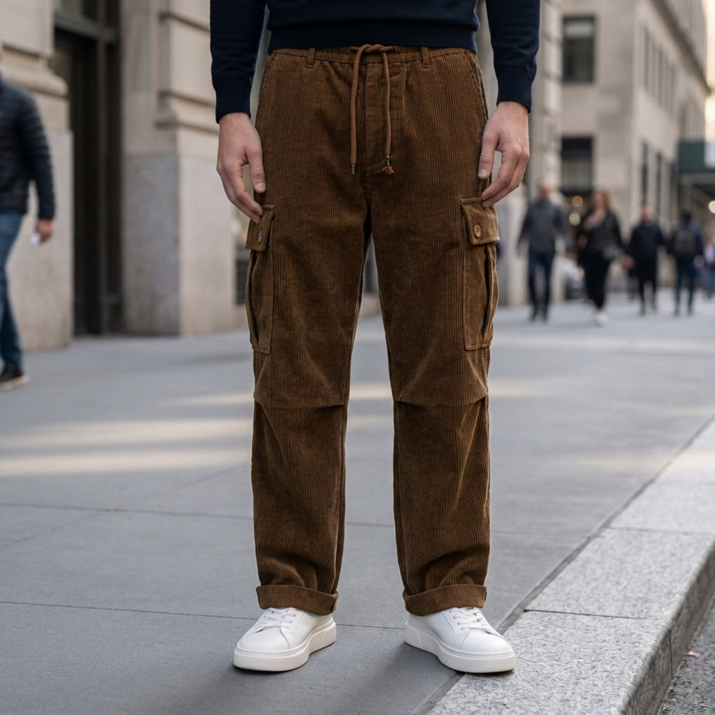 Denver Corduroy Multi Pocket Pants