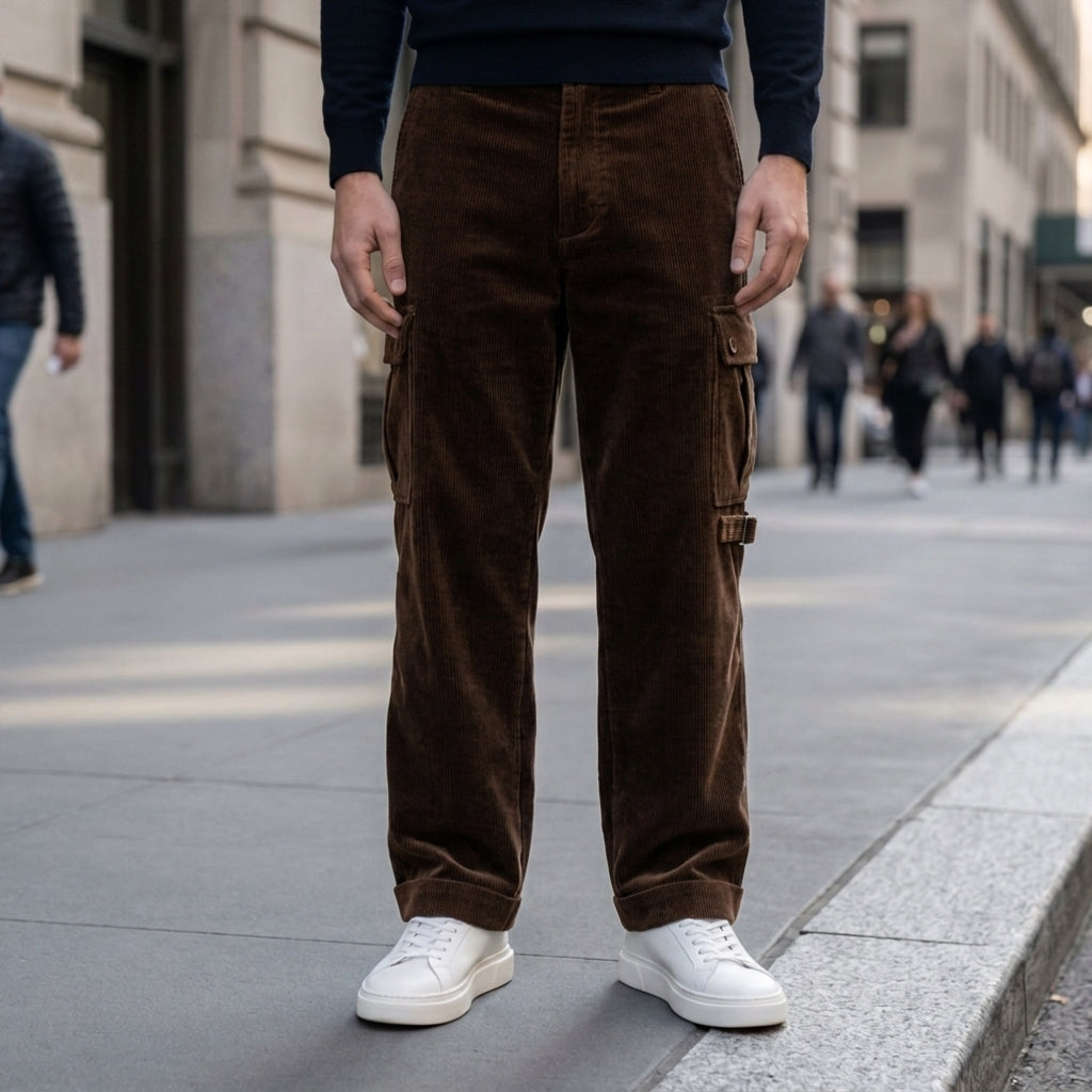 Denver Corduroy Multi Pocket Pants