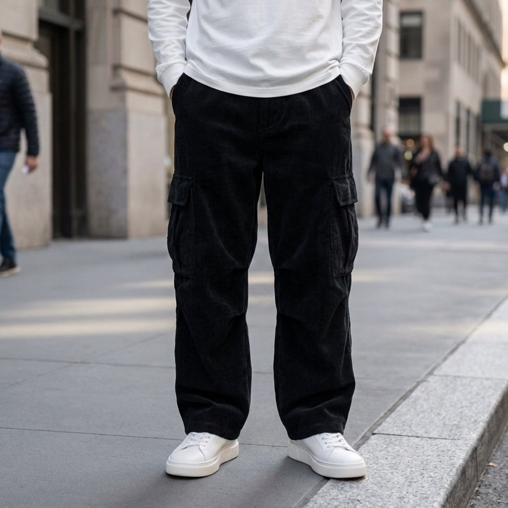 Denver Corduroy Multi Pocket Pants