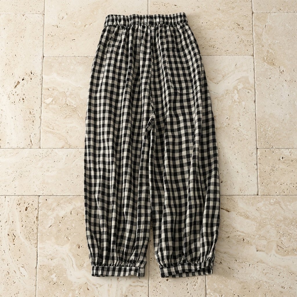 Amalfi Air Harem Plaid Pants