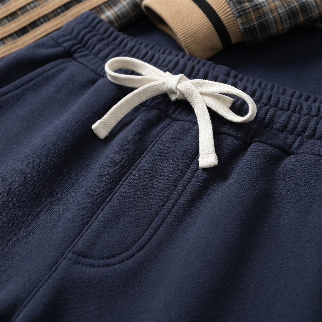 Dalton Draped Relaxed Sweatpants