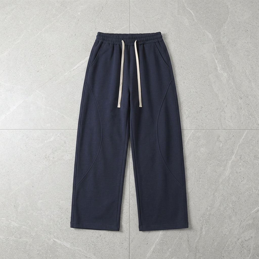 Dalton Draped Relaxed Sweatpants