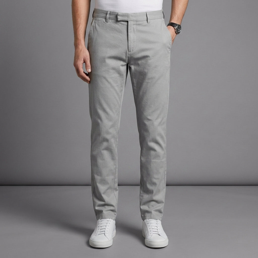Henley Straight Fit Chino Trousers