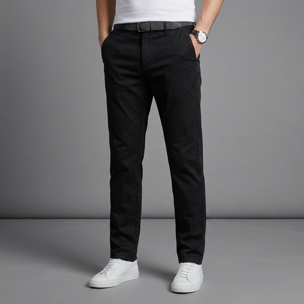 Henley Straight Fit Chino Trousers