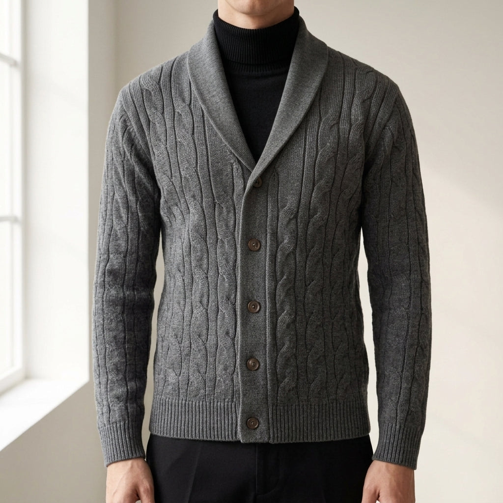 Chester Wool Knit Cardigan