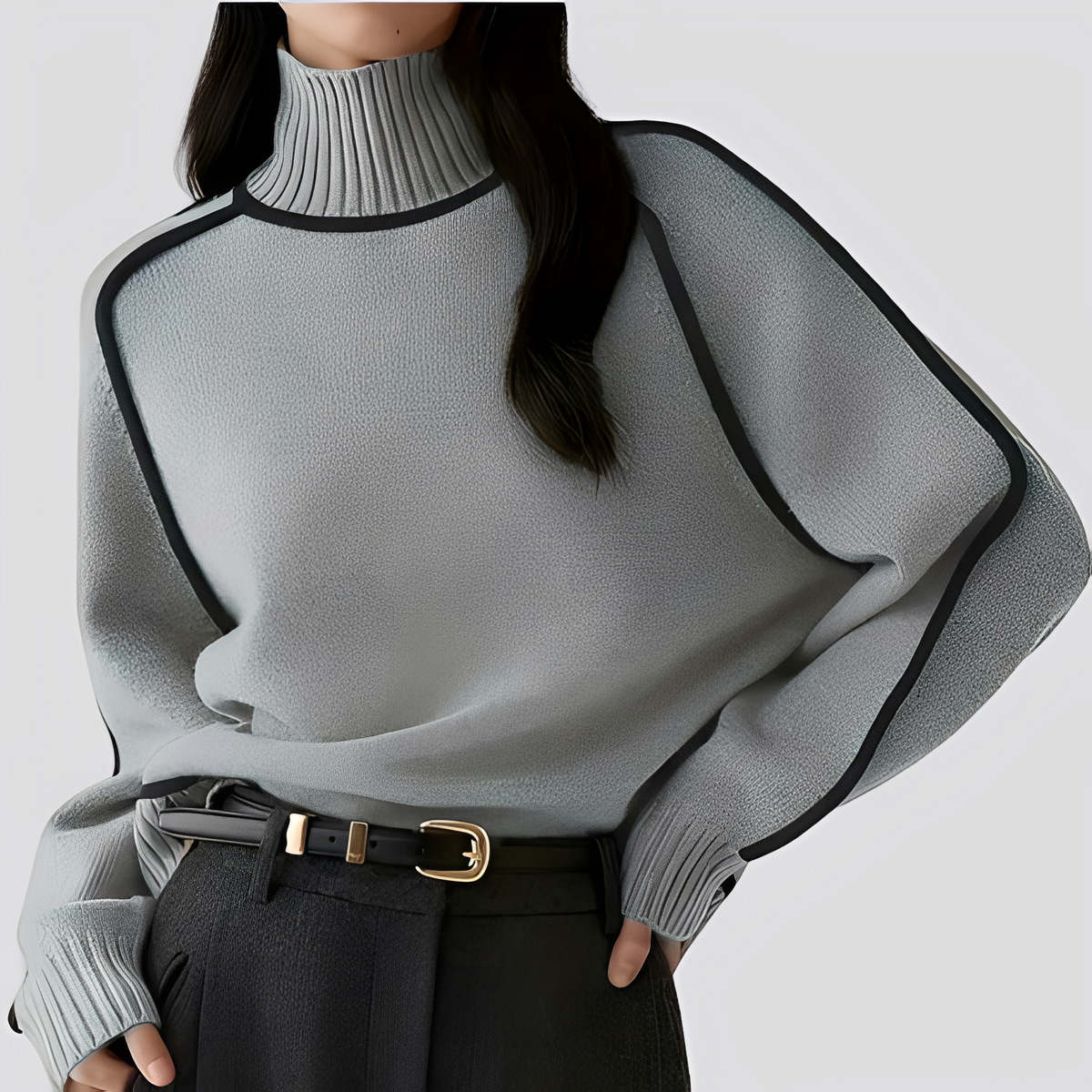 Azalea - Stylish and warm turtleneck sweater