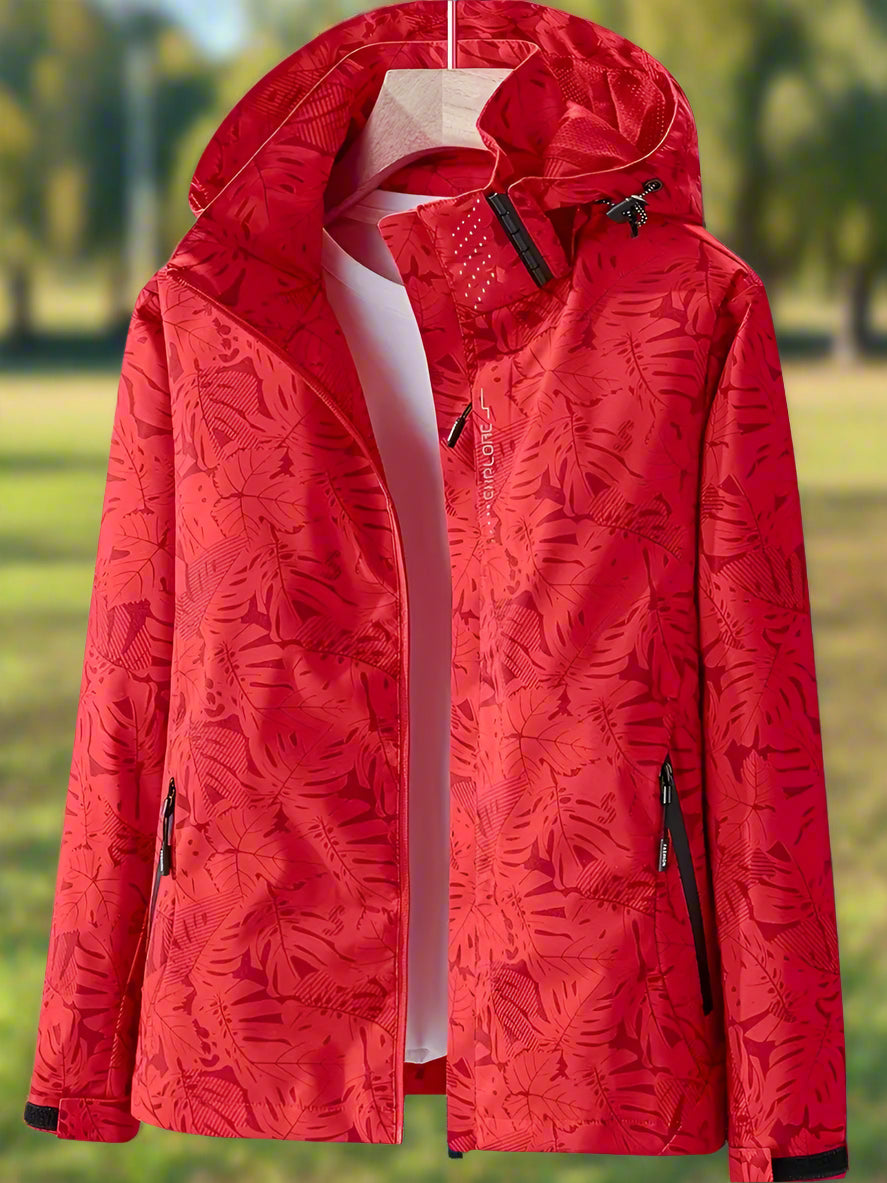 Women's Summer Jacket with Waterproof Protection and Lightweight Design
