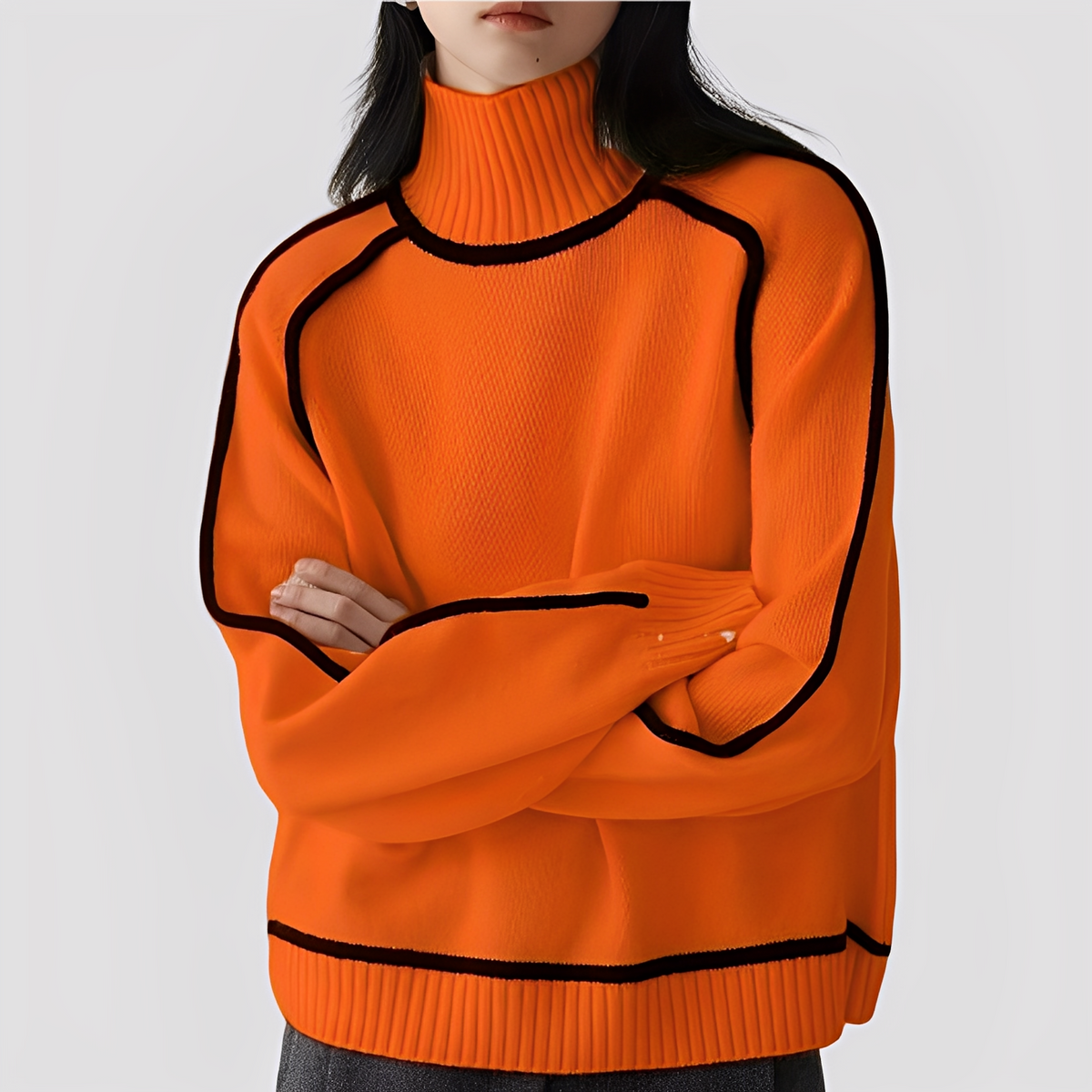 Azalea - Stylish and warm turtleneck sweater