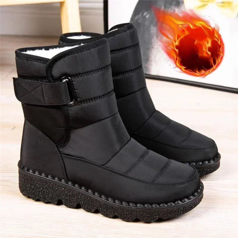 Bettina | Quilted Style Mid-Calf Boots