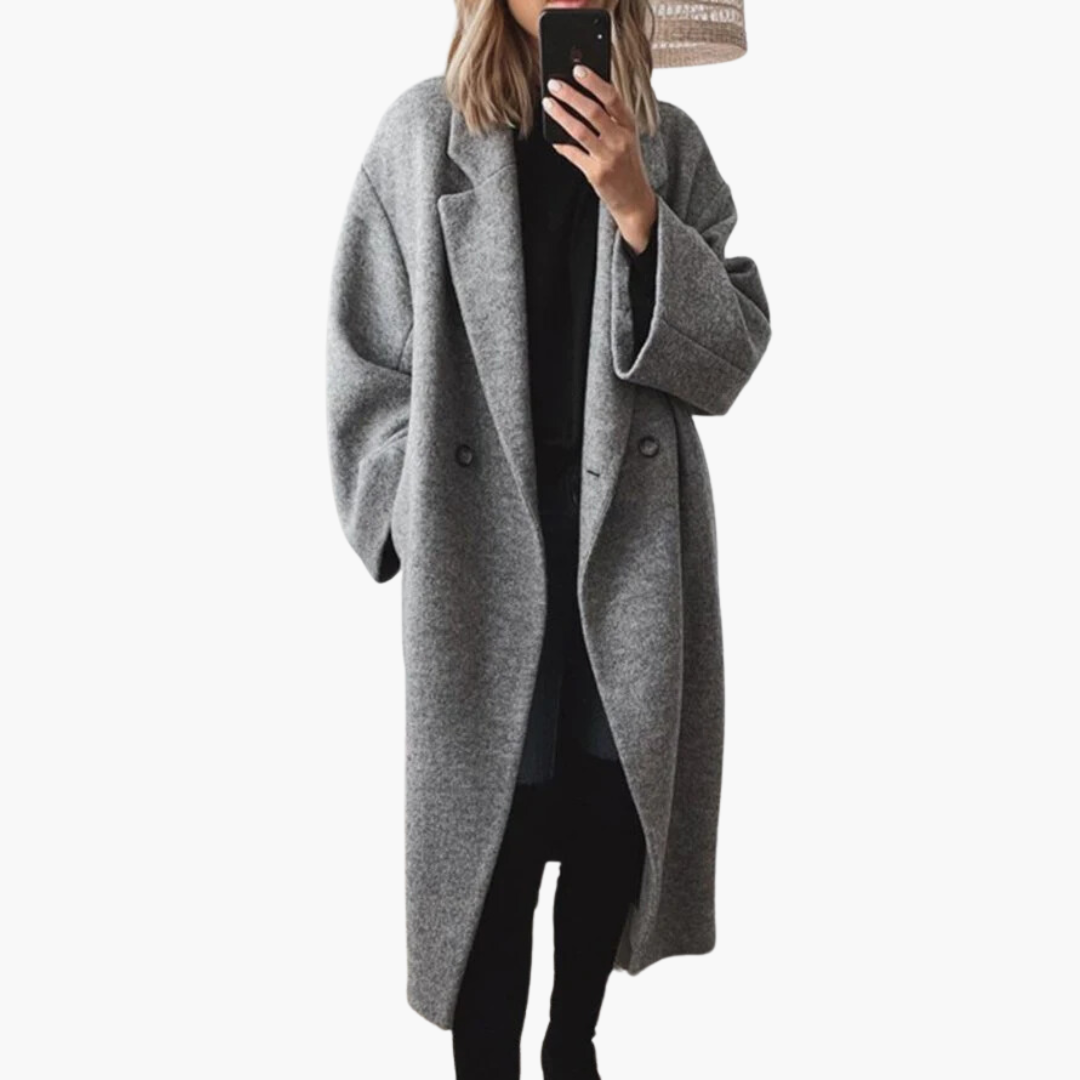 Women's Oversized Long Wool Coat