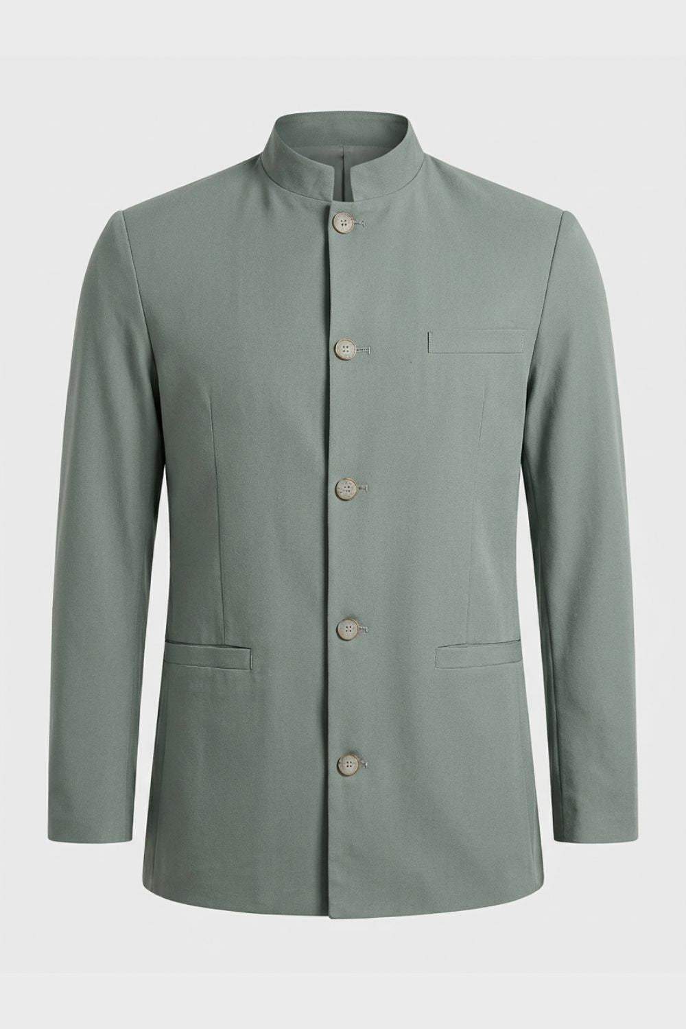 Men's Waist Coat | Tailored Nehru Collar Blazer