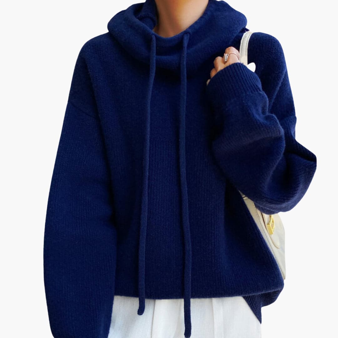 Ulrike | Drawstring Detail Turtleneck Sweater