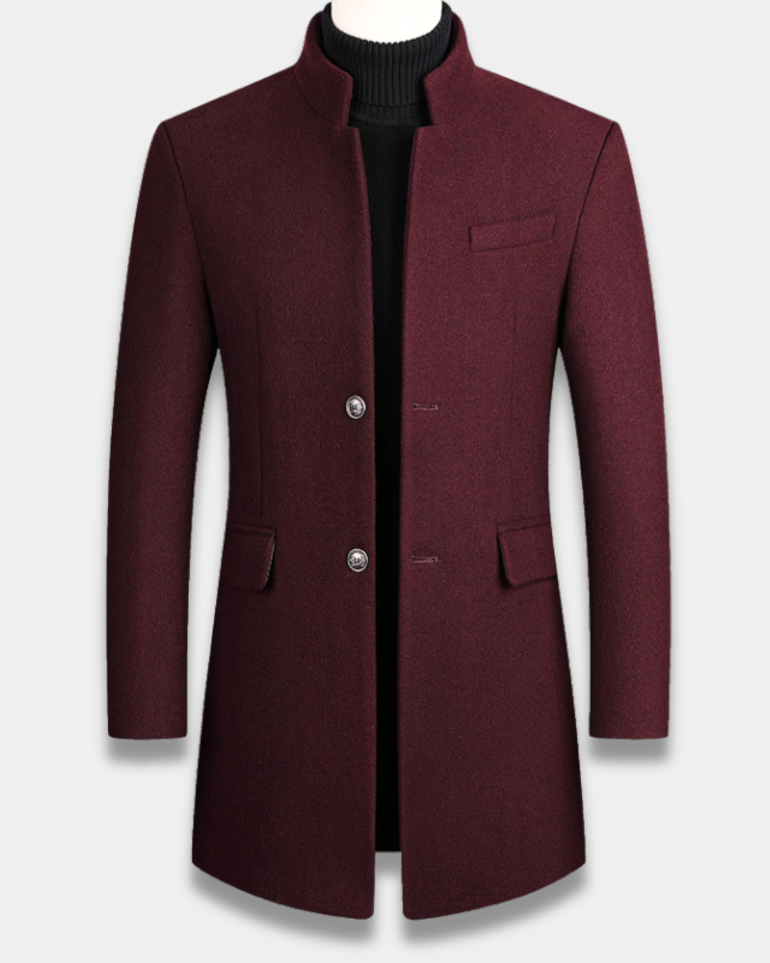 Everett Formal Wool Tailored Overcoat | Winter