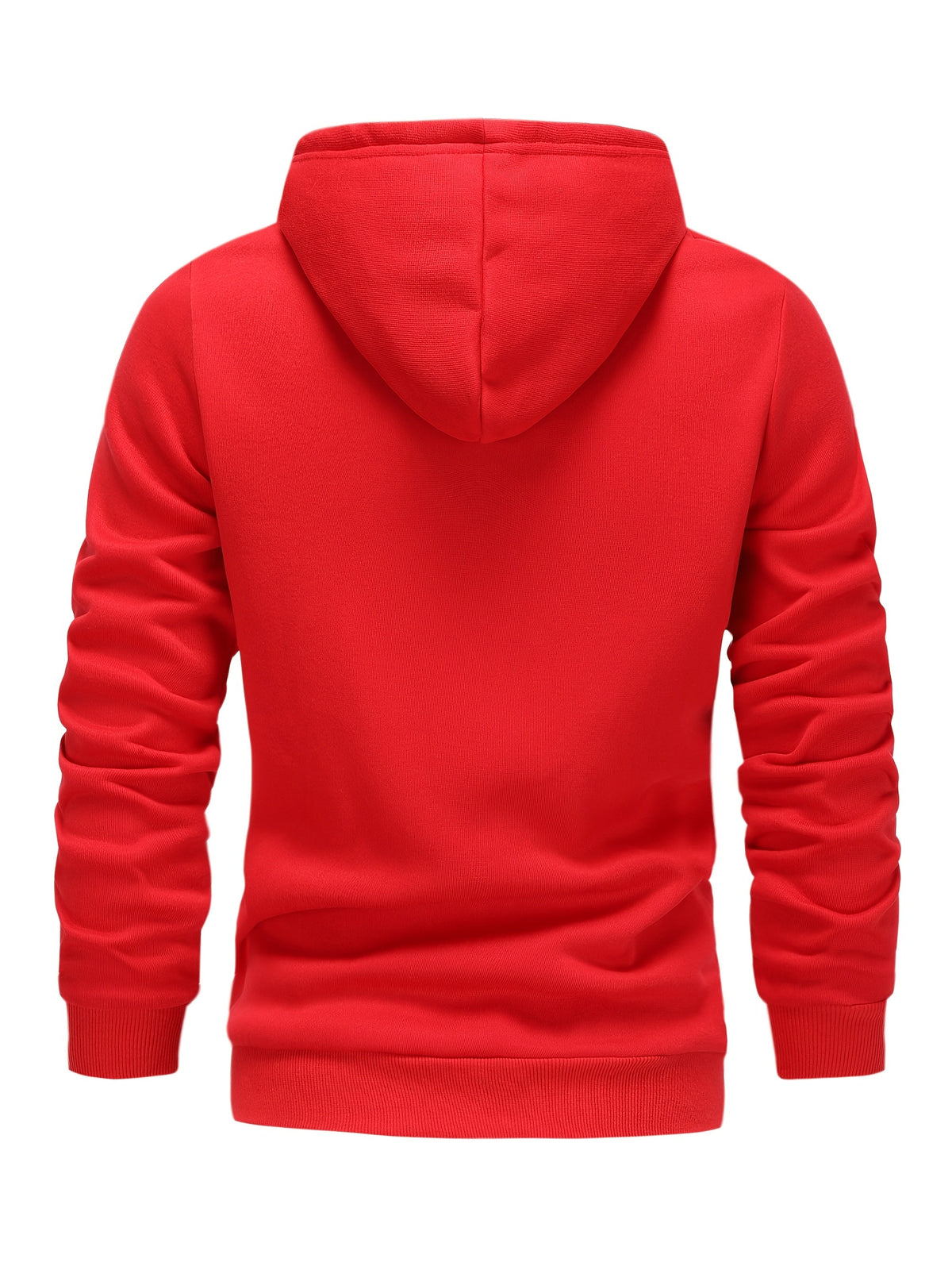SOLID ZIP HOODIE FOR MEN