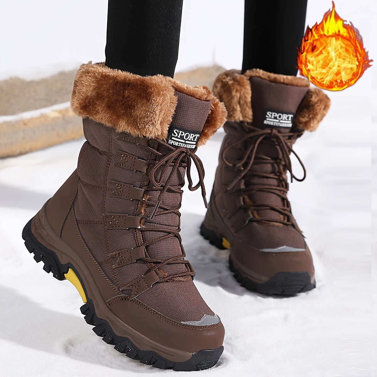 Lavinia | Women's Lace-Up Platform Boots for Standing All Day