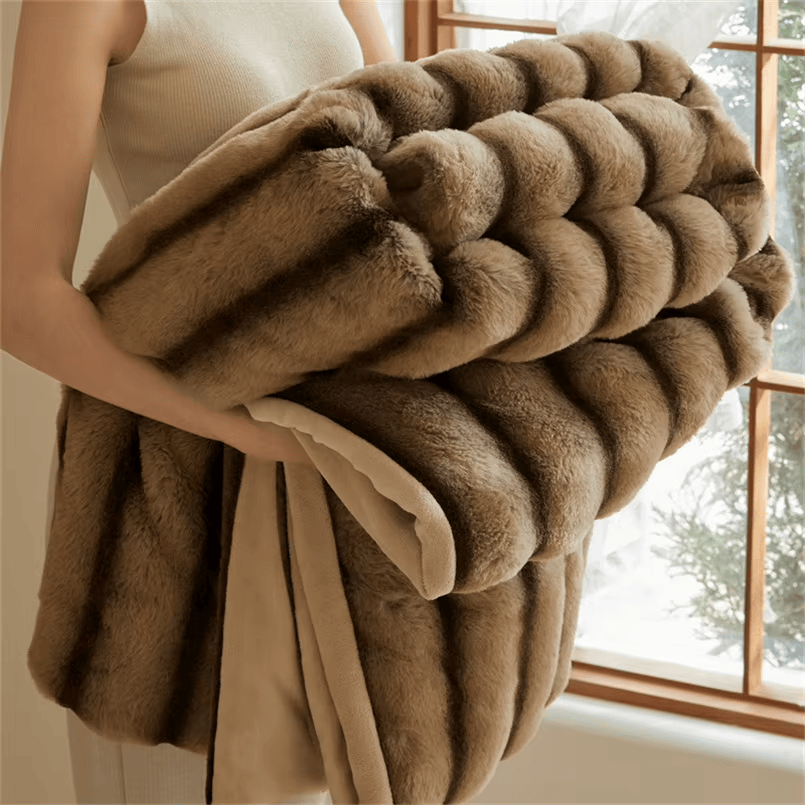 Liora Faux Fur Home Blanket