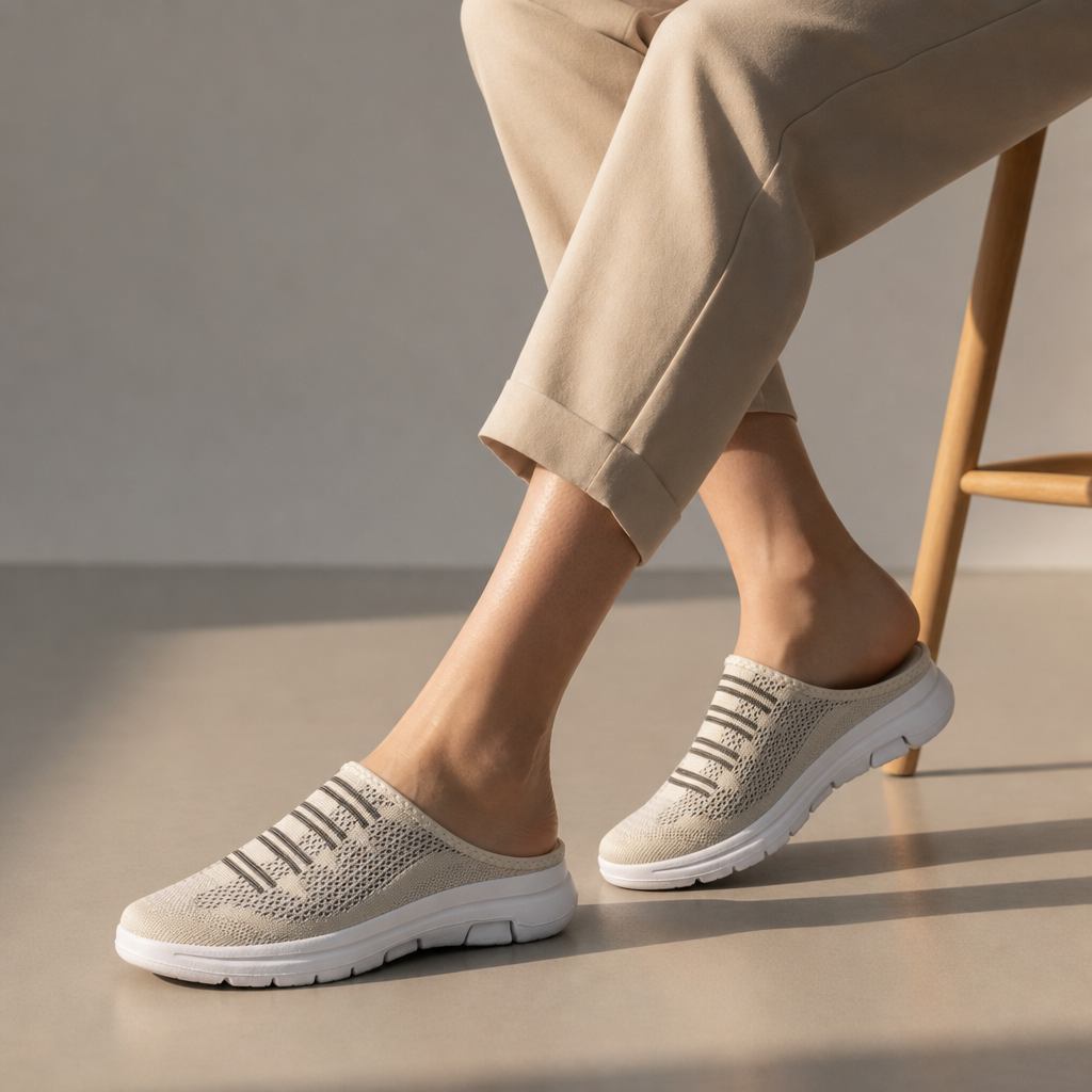 Sifnos Mesh Knit Mule Sneakers