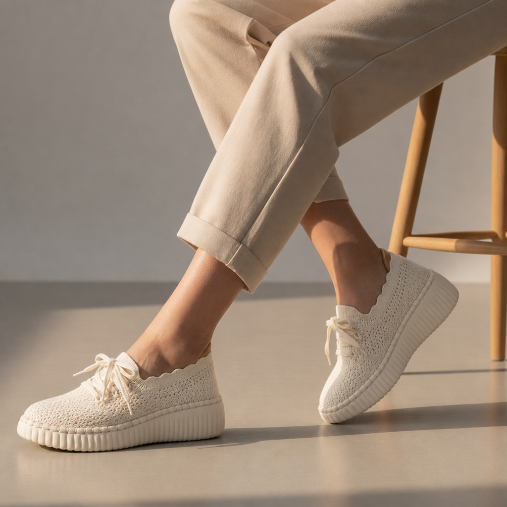Mljet Orthopedic Knit Platform Loafers