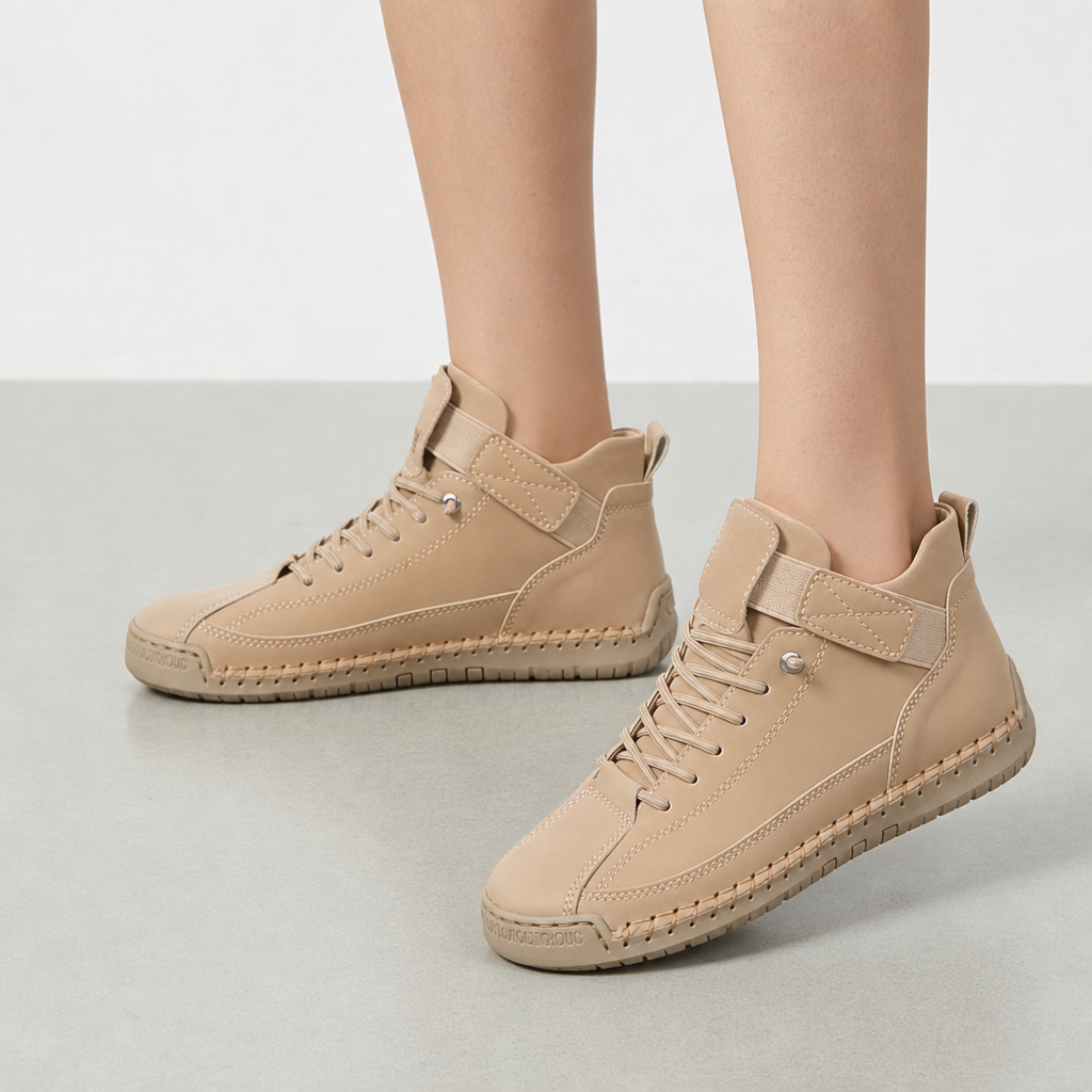 Granada Hand-Stitched Leather Sneakers