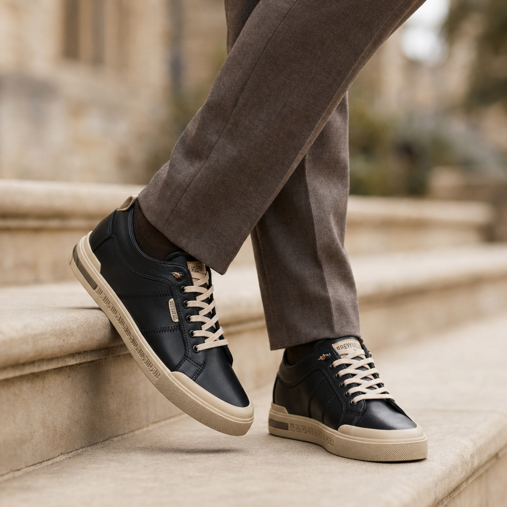Granada Leather Low-Top Sneakers