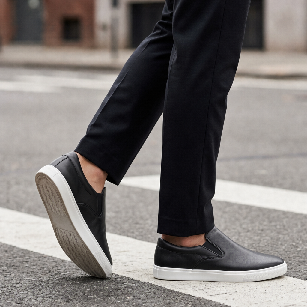 Otranto Casual Leather Slip-Ons