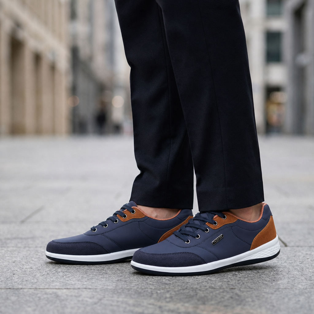 Mdina Contrast Panel Sneakers