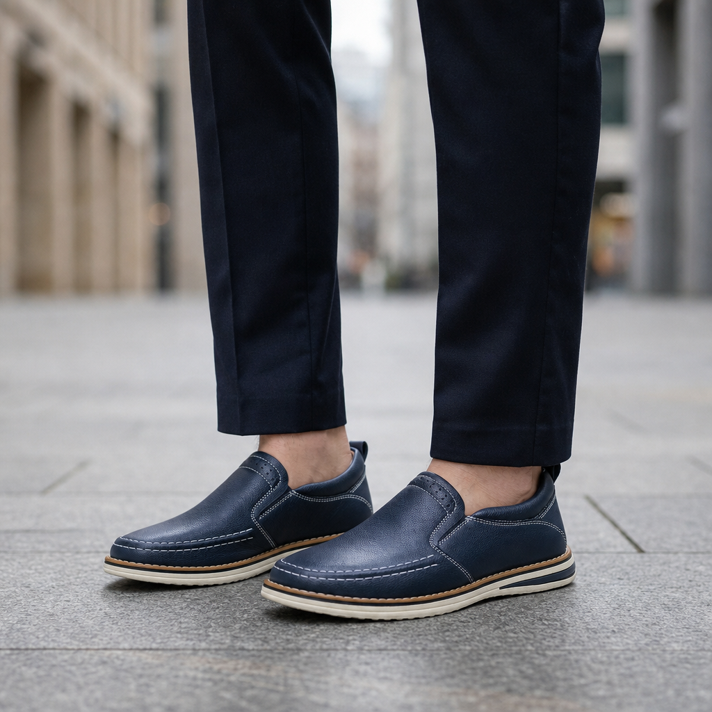 Gordes Leather Slip-On Loafers