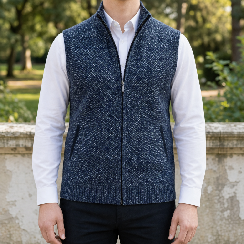 Amalfi Full-Zip Sweater Vest