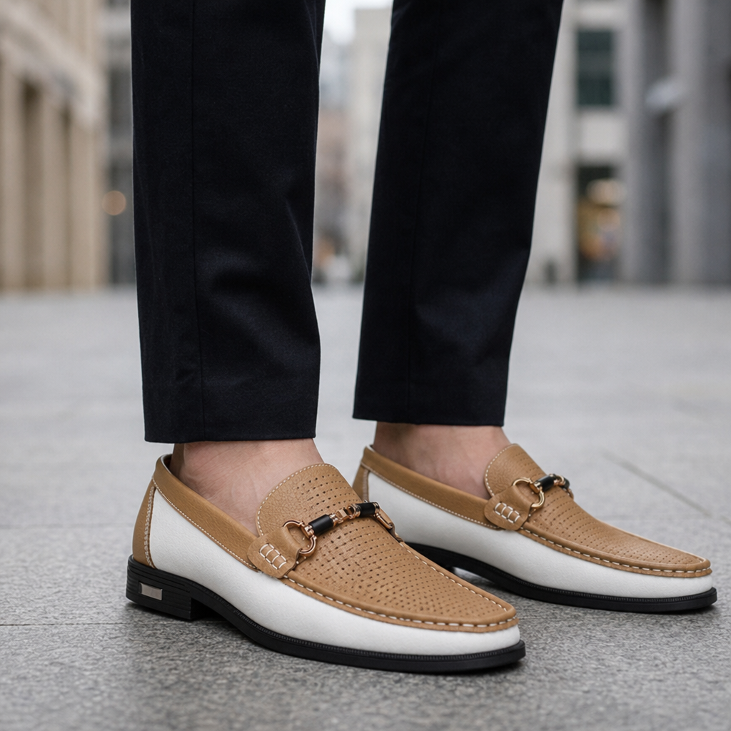 Cordoba Perforated Bit Loafers