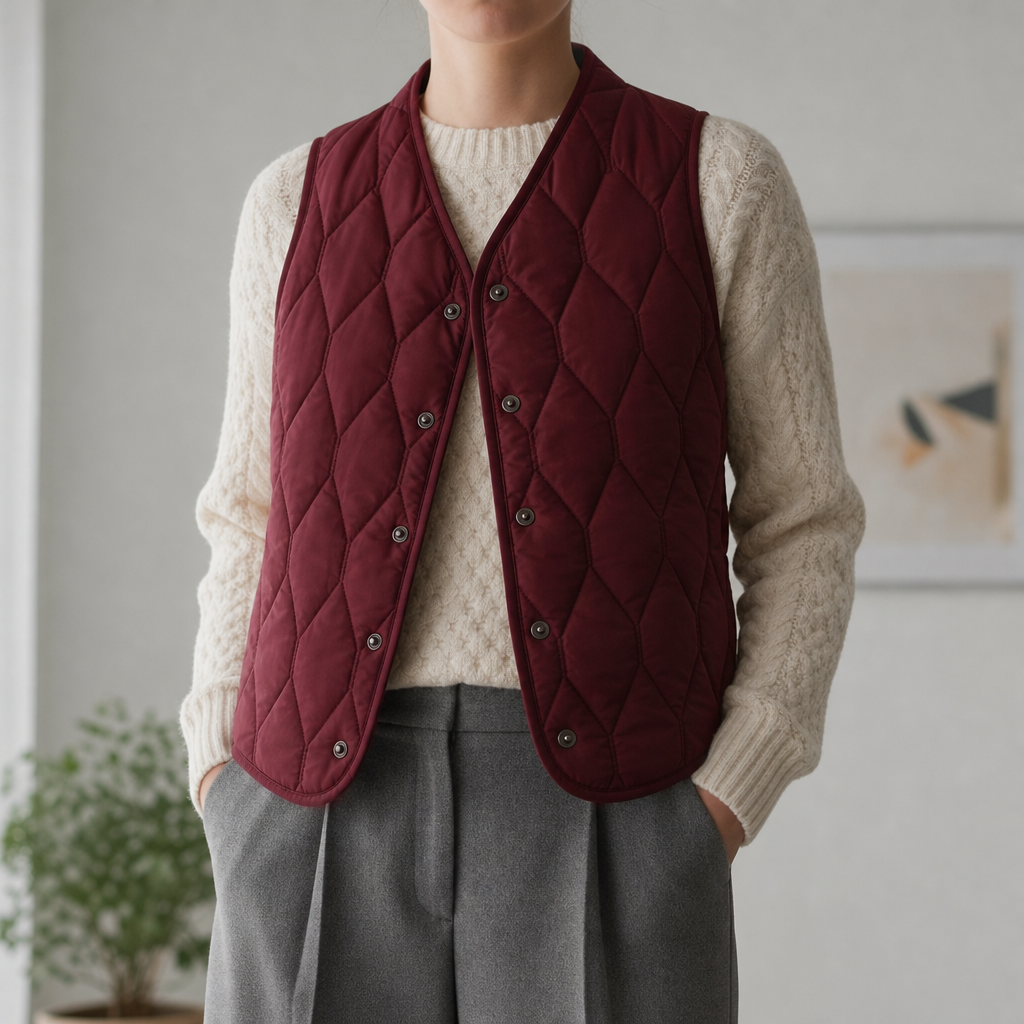 Rhodes Reversible Quilted Vest