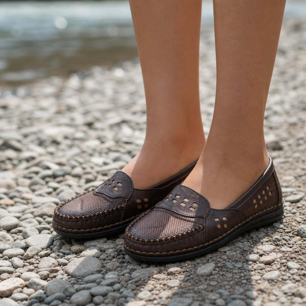 Begur Orthopedic Perforated Loafers