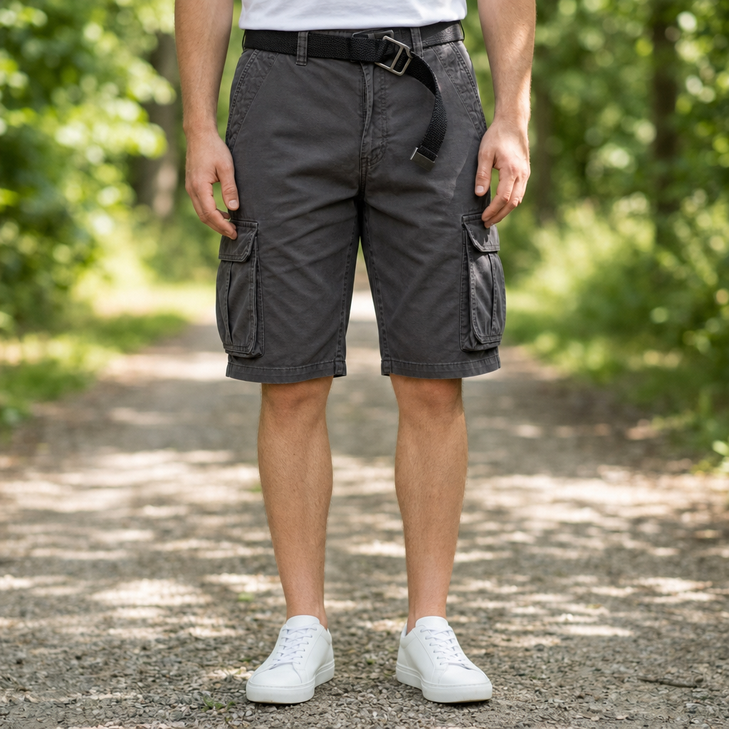 Tossa Multi-Pocket Cargo Shorts