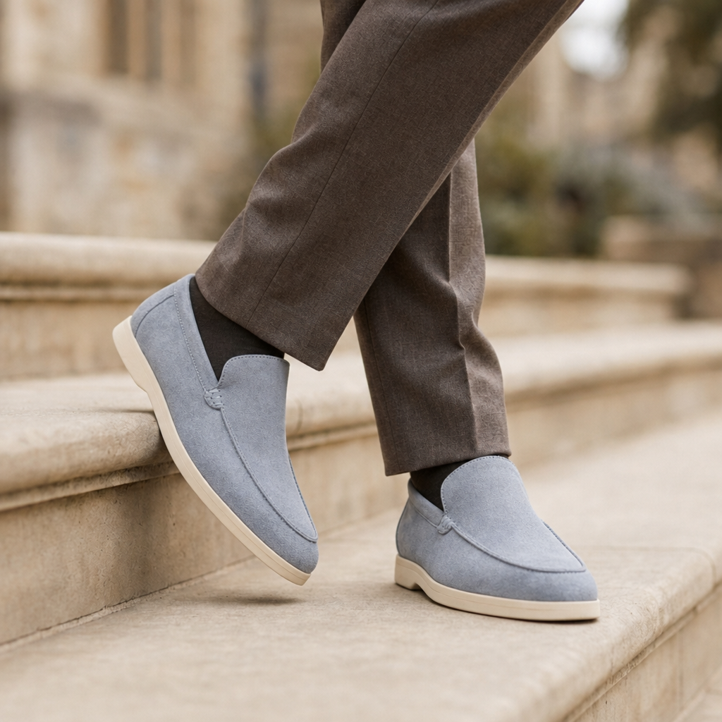 Formentor Suede Slip-On Loafers