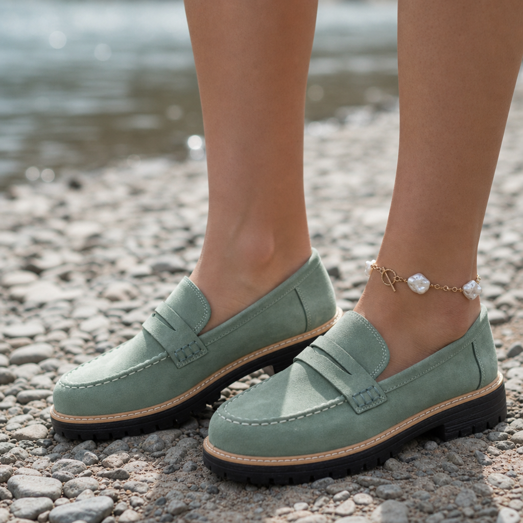 Monreale Platform Penny Loafers