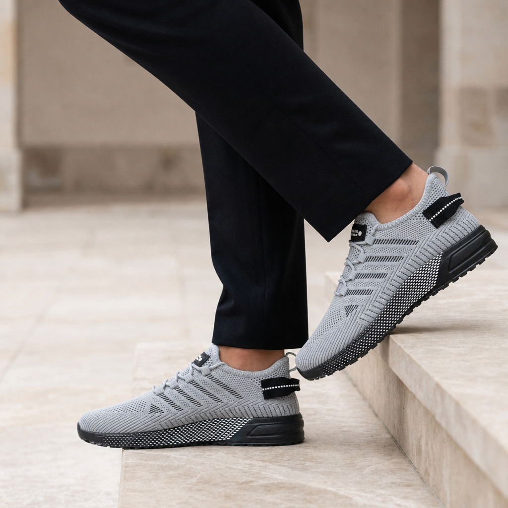 Calvero Knit Mesh Athletic Sneakers