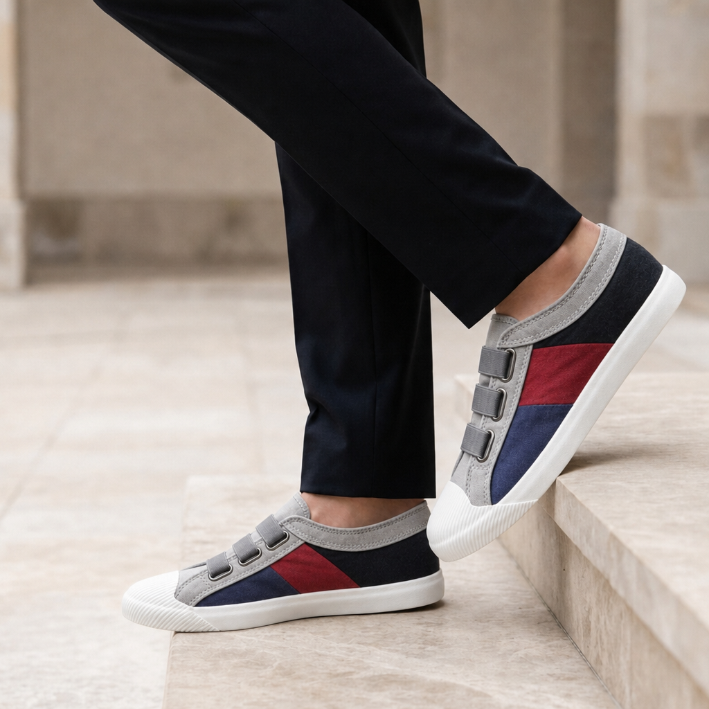 Cinque Terre Color Block Canvas Sneakers