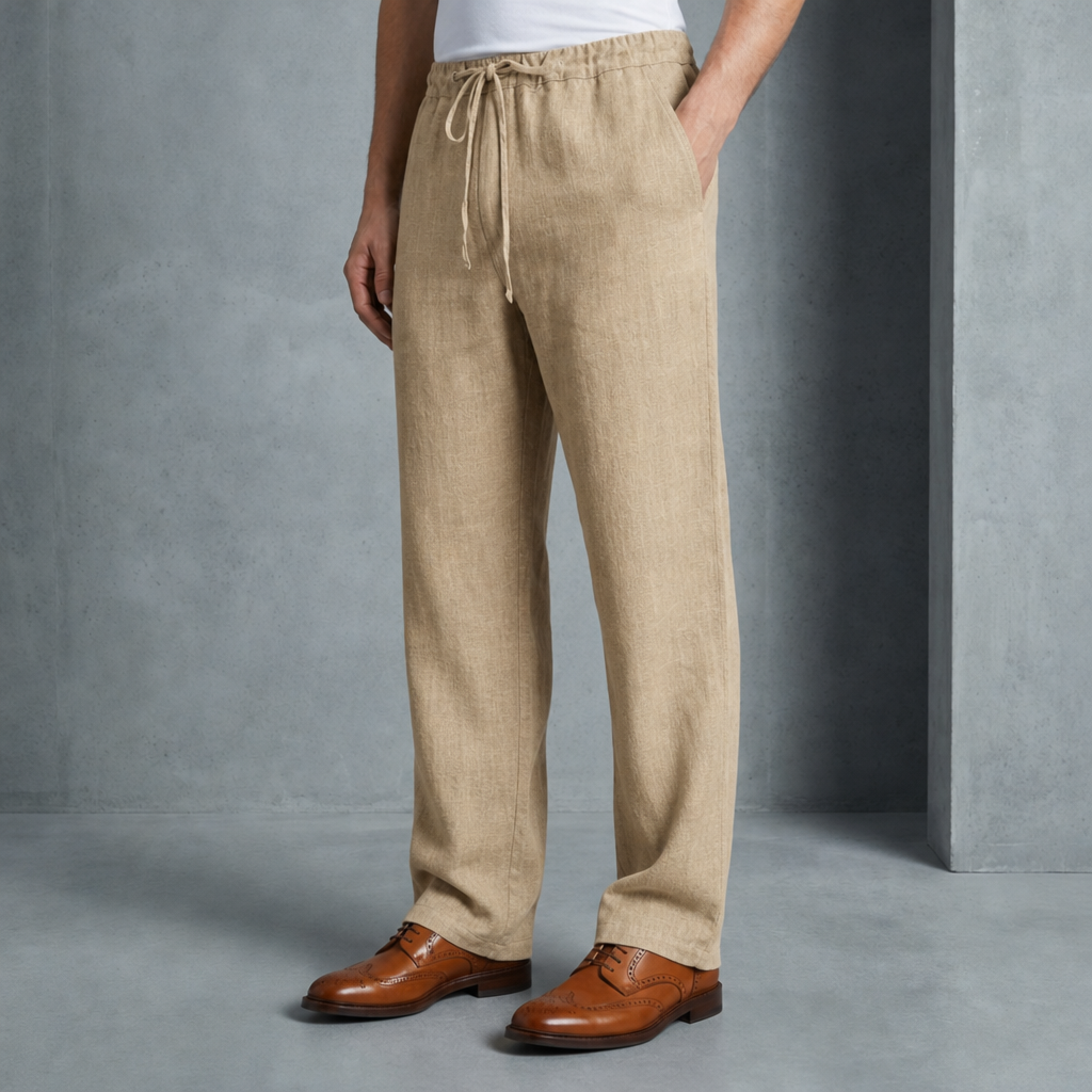 Alvanti Linen Drawstring Trousers