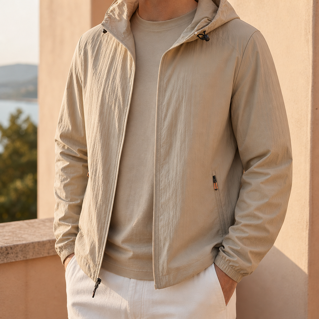 Girona Lightweight Hooded Windbreaker
