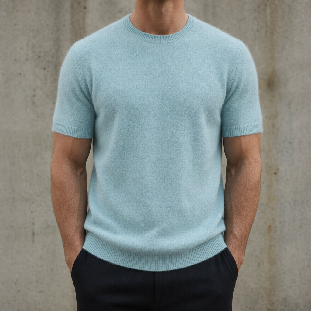 Santorini Cashmere Knit Tee