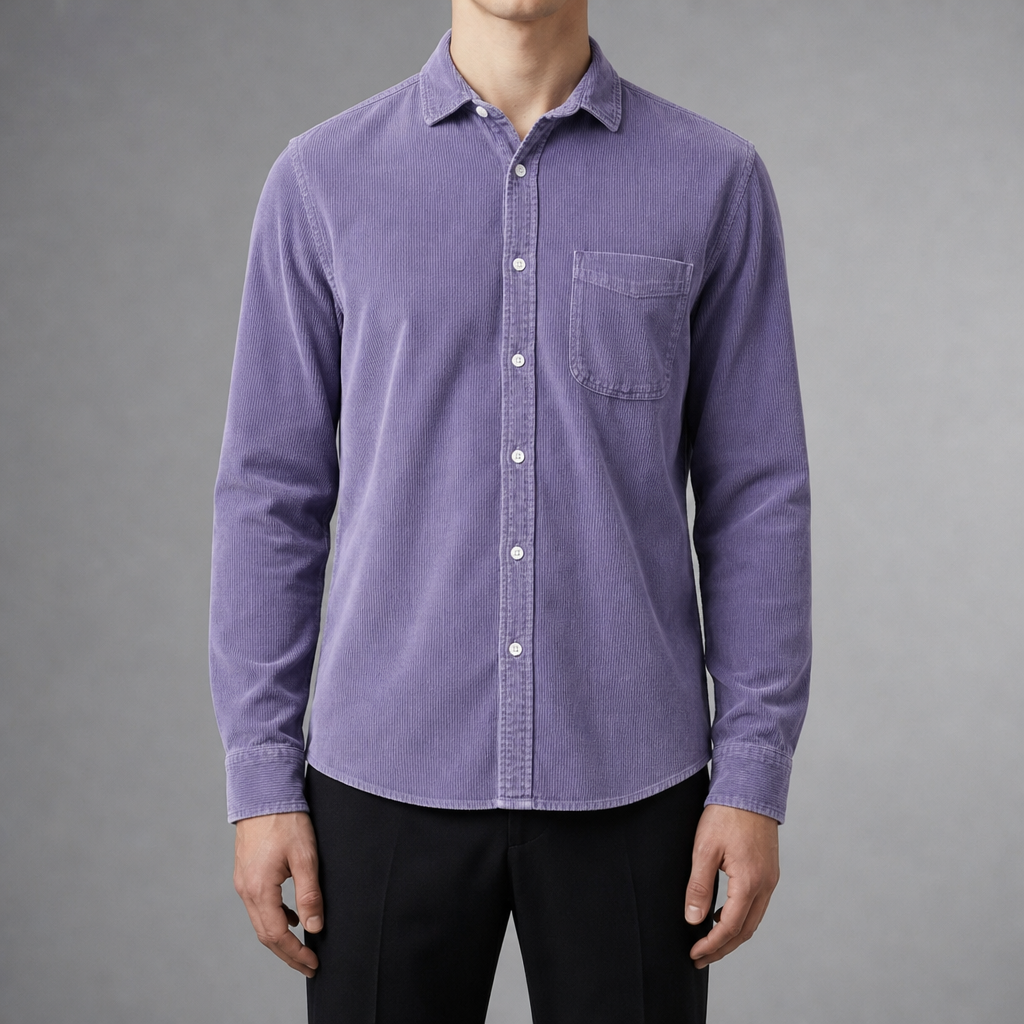 Antiparos Corduroy Button Shirt