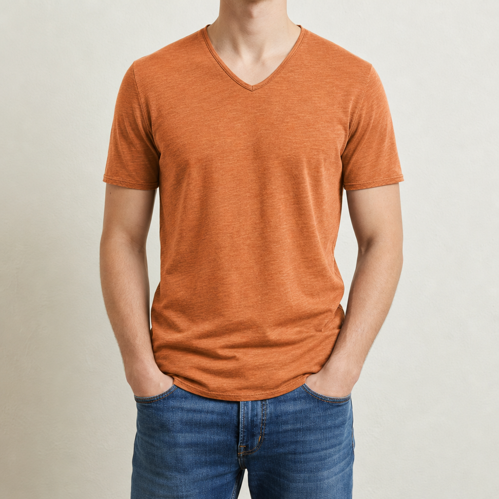 Modica Slim Fit V-Neck Tee