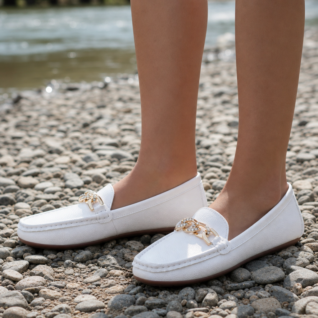 Lagos Chain Detail Loafers