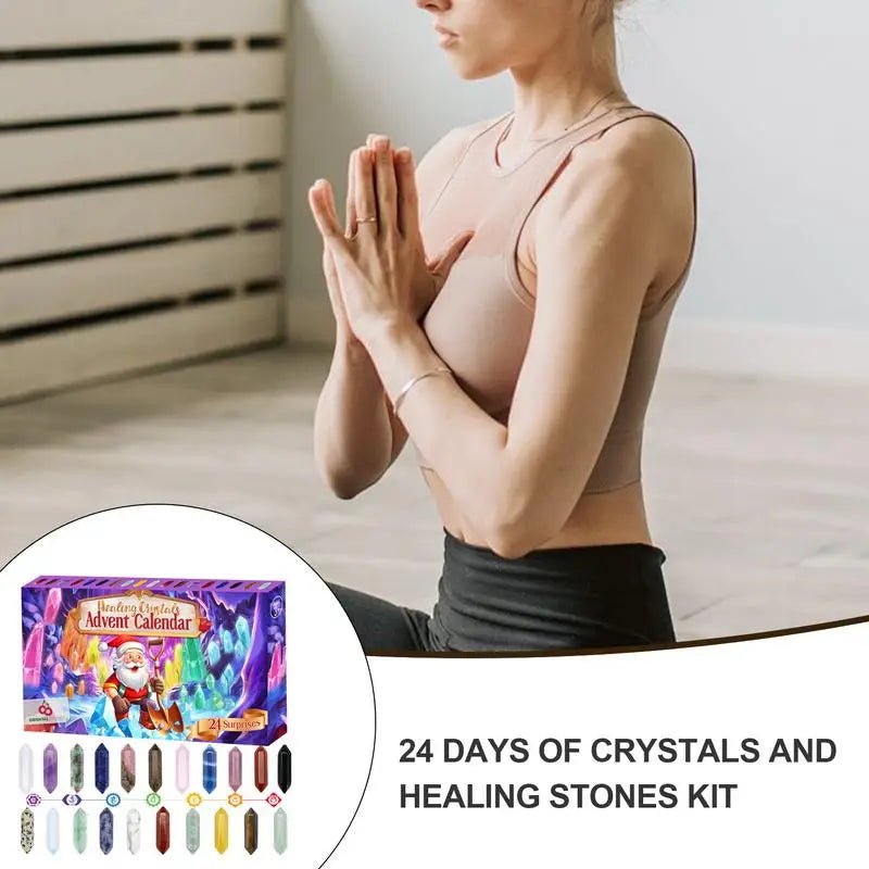 2026 Crystal Advent Calendar – 24 Unique Crystals for a Magical Countdown to Christmas