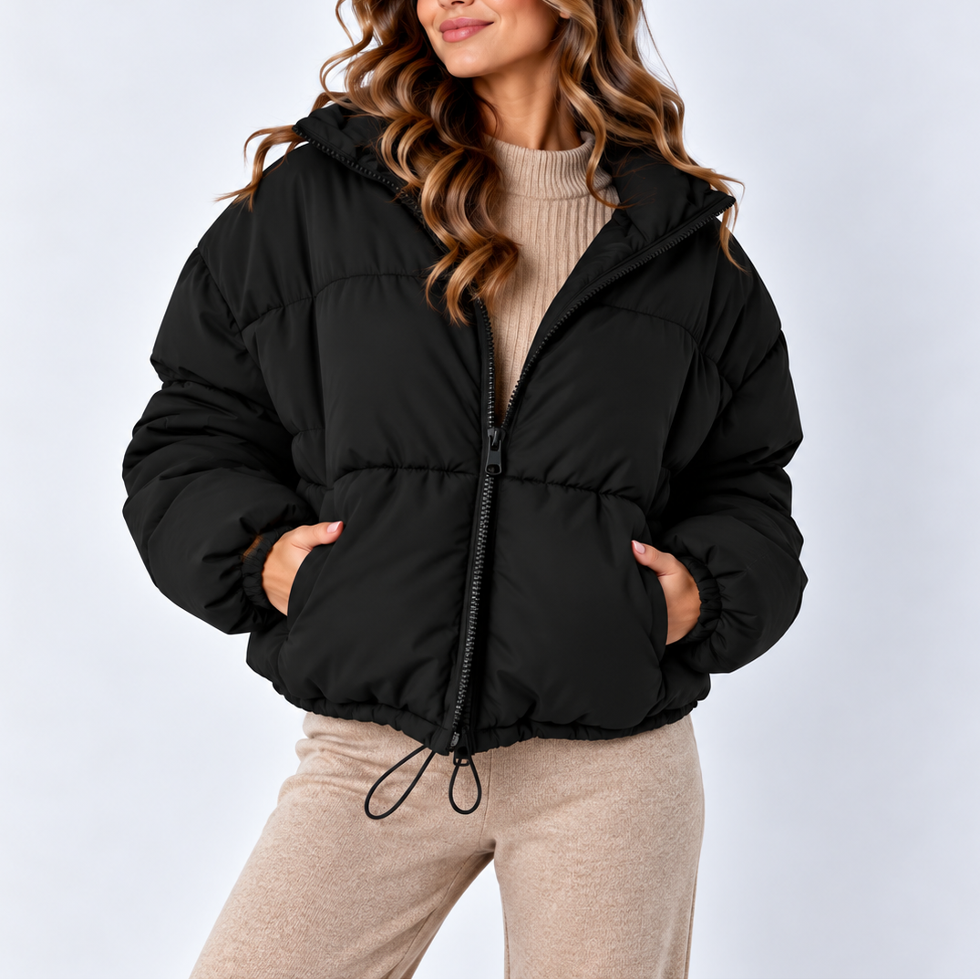 Mariska | Oversized High Collar Puffer Jacket