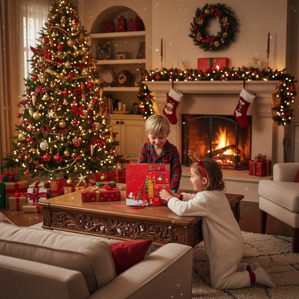 24-Day Christmas Advent Calendar with Festive Surprises