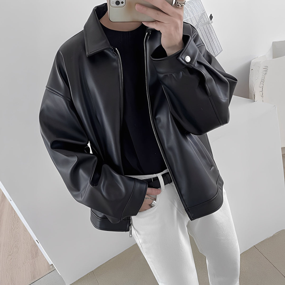 Lohan - Robust and classic oversized jacket