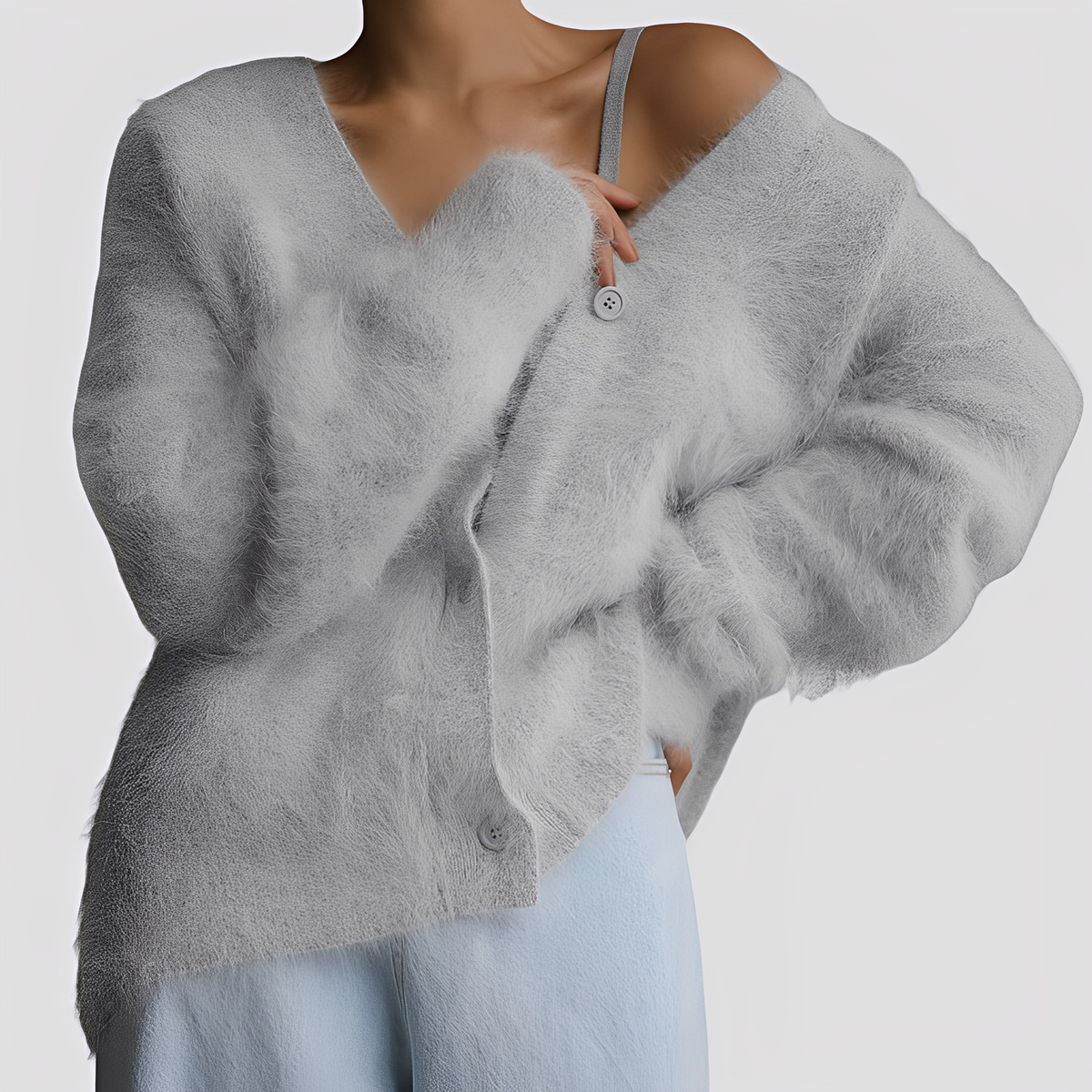 Lavena - Comfortable Large Sweater for Women