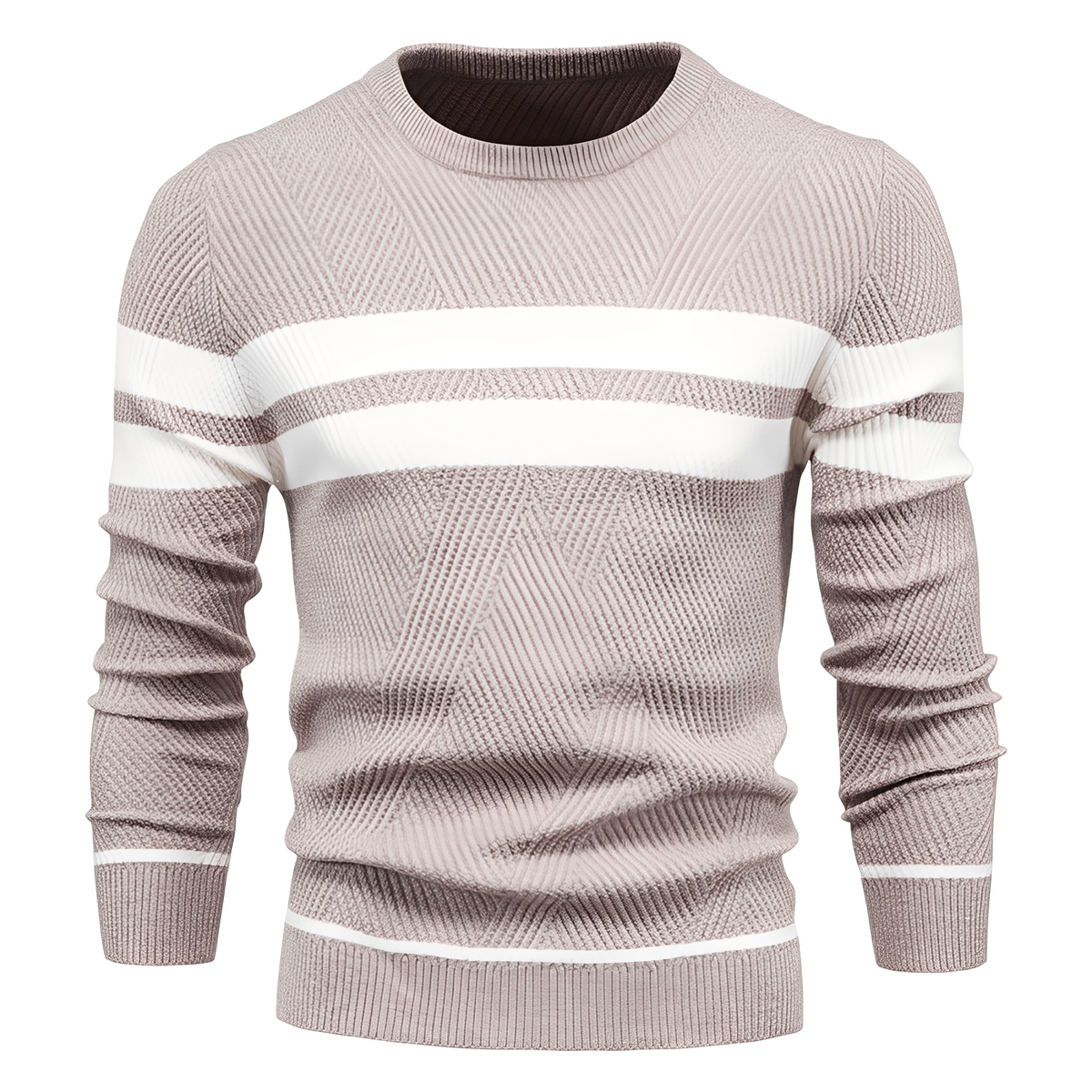 Anthony - Soft and warm sweater with crew neck
